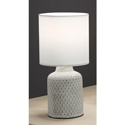 LAMP. DA TAVOLO IN CERAMICA COL.BIANCO